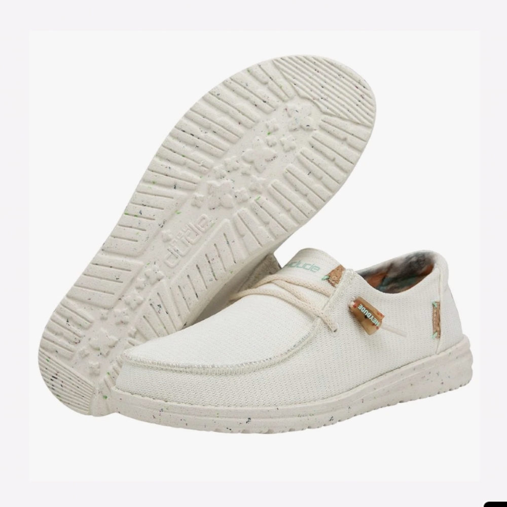 Hey Dude Wendy Knit White